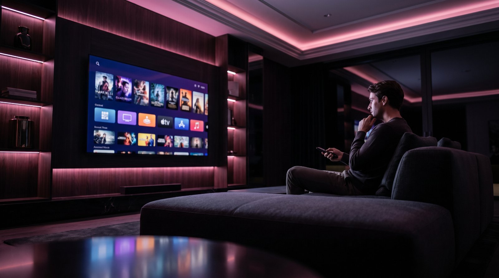 Comparing IPTV providers on a 4K Smart TV to choose the right one in 2026